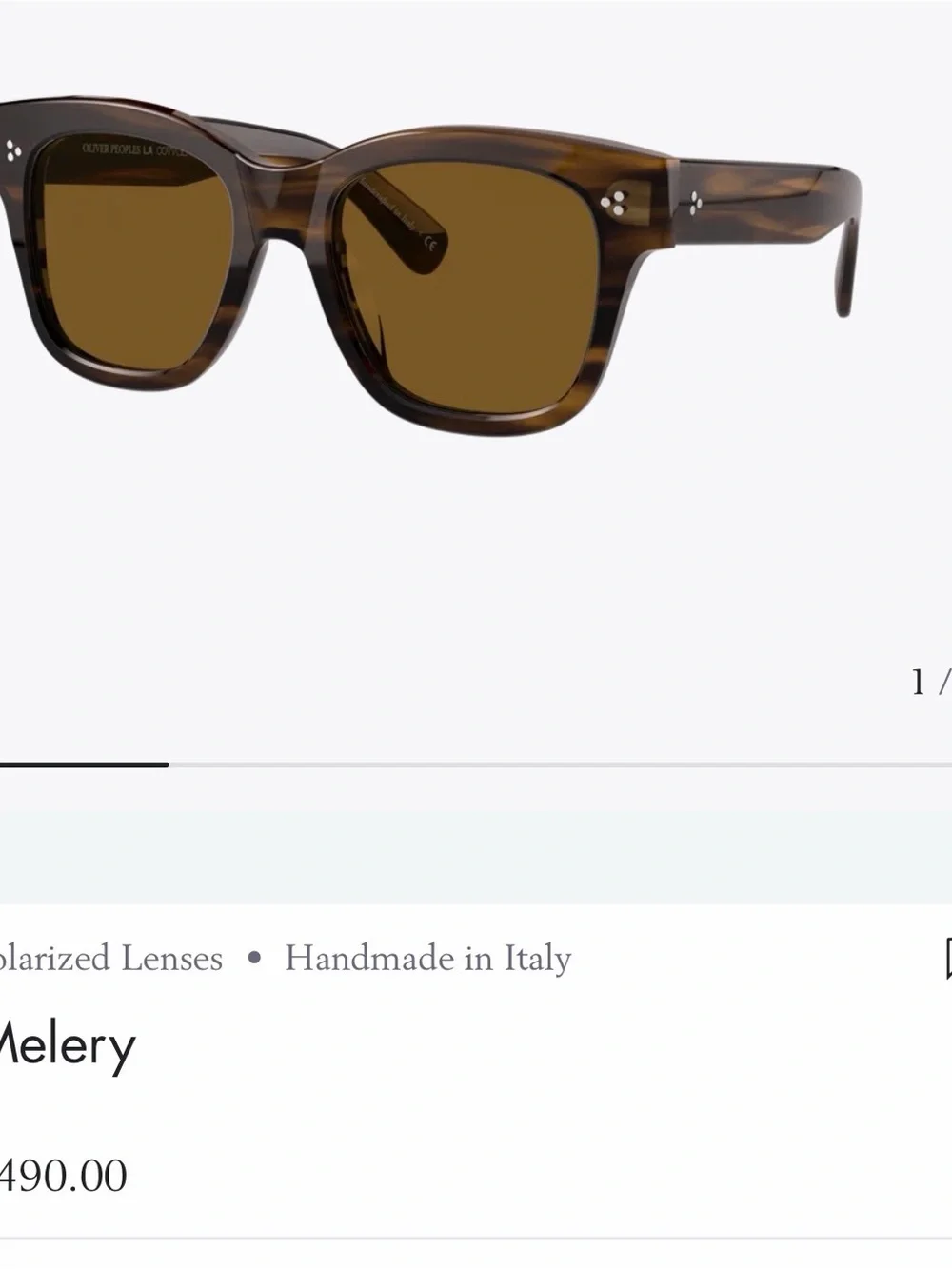 Oliver Peoples sleek black